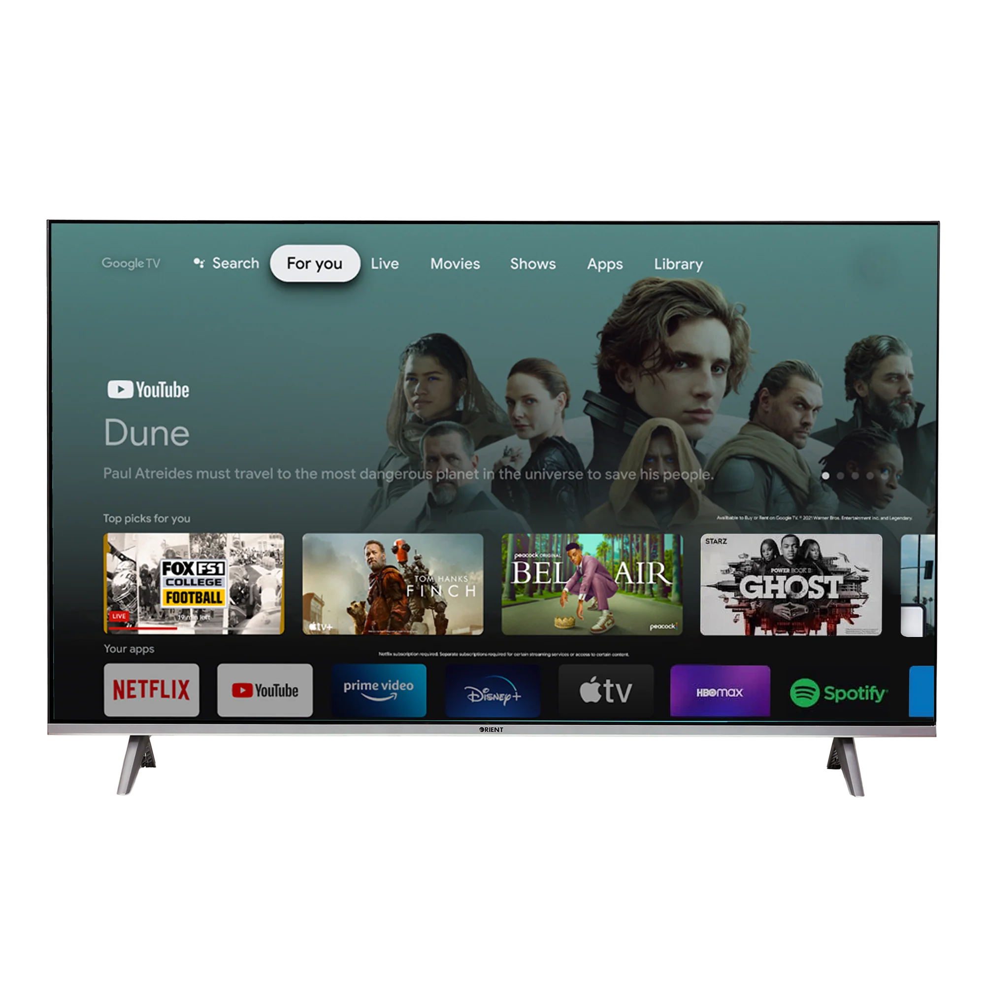 Nexus-Sliver_2000x_crop_center Orient Nexus 55S QLED Silver - Image 1